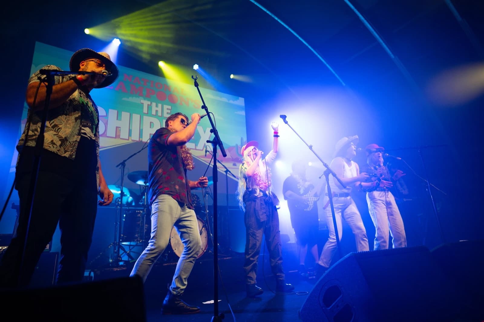 The Shiprex performing at the battle of the tech bands